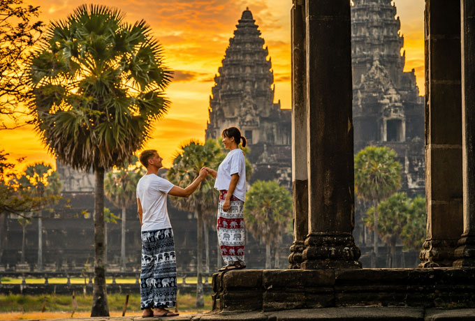 2-Day Angkor Wat Sunrise & Kulen Waterfall Adventure