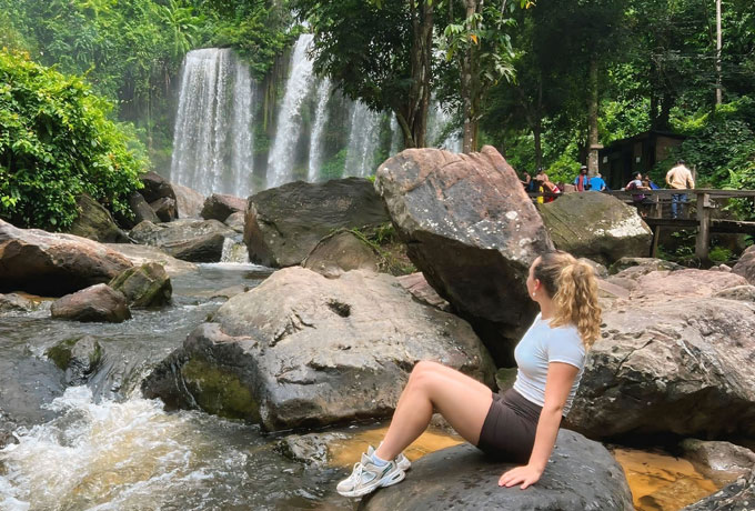 2-Day Angkor Wat Sunrise & Kulen Waterfall Adventure
